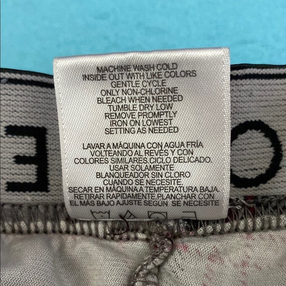 SNOOZE fire resistant plaid pajama pants jogger style elastic waistband size 6/7 - Picture 4 of 6